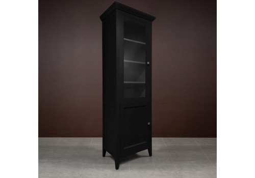 Библиотека 1 дверная левая Бруклин, Черный