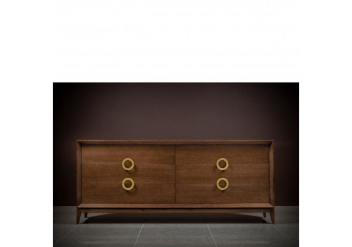 Комод 6 ящиков Тоскана, дуб табакко