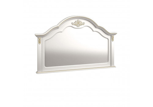 Зеркало Тиволи, Молочный/Патина Золото
