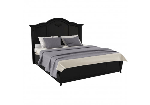 Кровать 160x200 с подъемным механизмом Тиволи, Черный