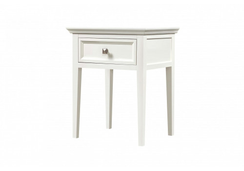 Тумба прикроватная 1 ящик Бруклин, Молочный