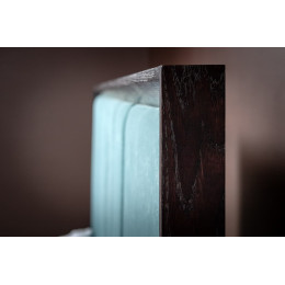 Кровать 180x200 мягкая Тоскана, Мореный Дуб