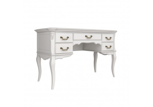 Стол письменный пристенный Тиволи, Молочный