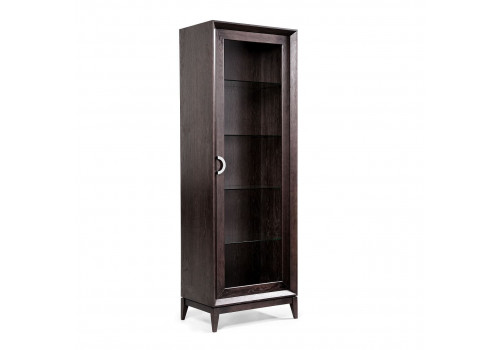 Витрина 1 дверная правая Тоскана, Мореный Дуб