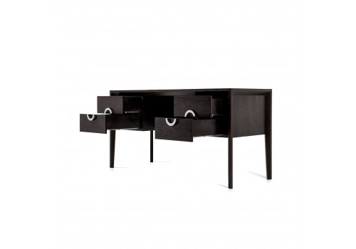 Стол письменный с 4 ящиками Тоскана, Мореный Дуб