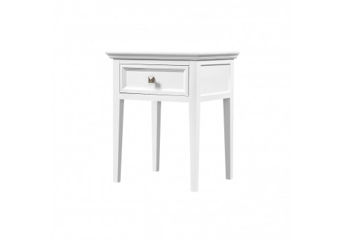 Тумба прикроватная 1 ящик Бруклин, Белый