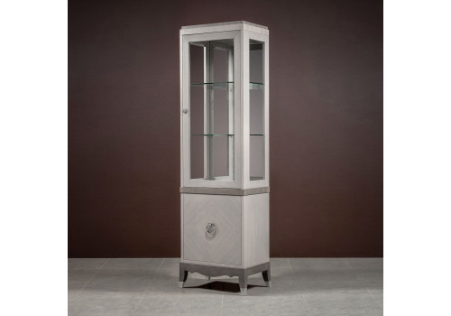 Витрина 1 дверная правая Монте-Карло, Дуб дымчатый/пепельный