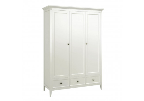 Шкаф 3х створчатый Бруклин, Молочный