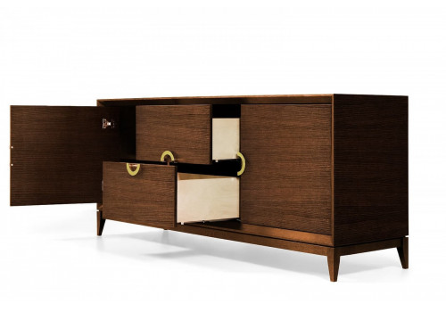 Комод 3х створчатый Тоскана, дуб табакко