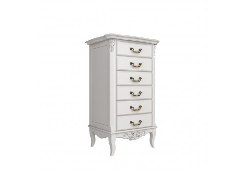 Комод высокий Тиволи, Молочный