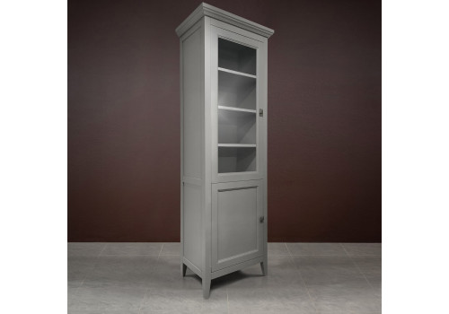 Библиотека 1 дверная левая Бруклин, Серый