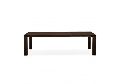 Стол обеденный раздвижной 200x100, вставка 40 см. Тоскана, Мореный Дуб