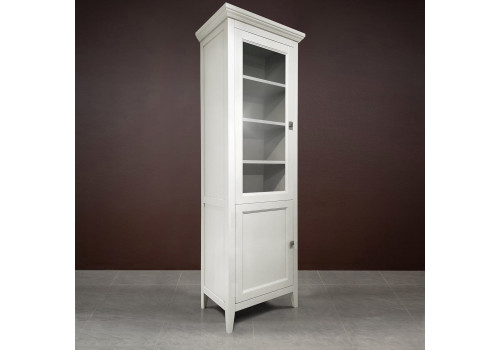 Библиотека 1 дверная левая Бруклин, Молочный