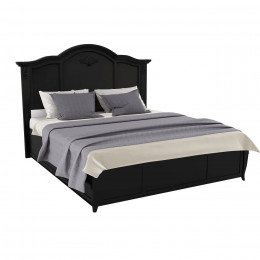 Кровать 200x200 с подъемным механизмом Тиволи, Черный