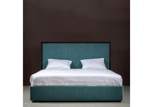 Кровать 180x200 мягкая Тоскана, дуб табакко