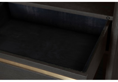 Витрина 1 ств. левая Сидней, Графит