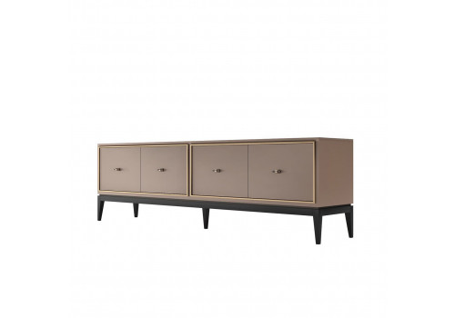 Тумба ТВ большая Ницца, Пудровый