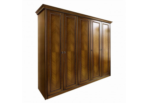 Шкаф 5 дверный Палермо Орех
