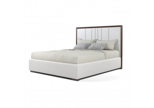 Кровать 180x200 мягкая Тоскана, Мореный Дуб