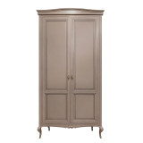 Шкаф 2 дверный Портофино, Ковентри/Патина серая
