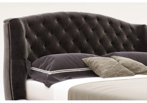 Кровать 200x200 с контейнером и подъемным механизмом Бергамо