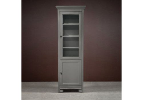 Библиотека 1 дверная правая Бруклин, Серый