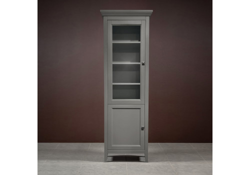 Библиотека 1 дверная левая Бруклин, Серый