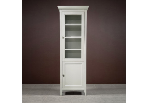 Библиотека 1 дверная правая Бруклин, Молочный