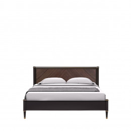 Кровать 160x200, Венеция, моккачино/орех американский