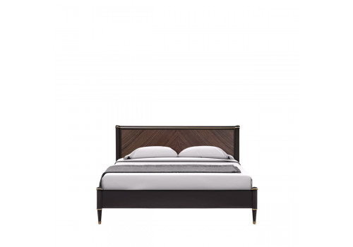 Кровать 160x200, Венеция, моккачино/орех американский