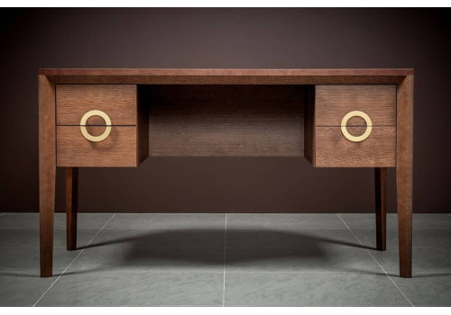 Стол письменный с 4 ящиками Тоскана, дуб табакко