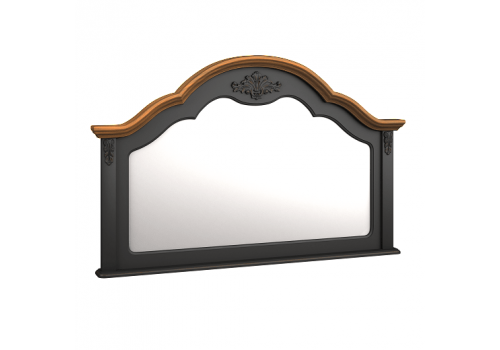 Зеркало Тиволи WOOD, Черный/Ясень