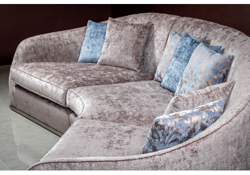 Диван Лацио радиусный