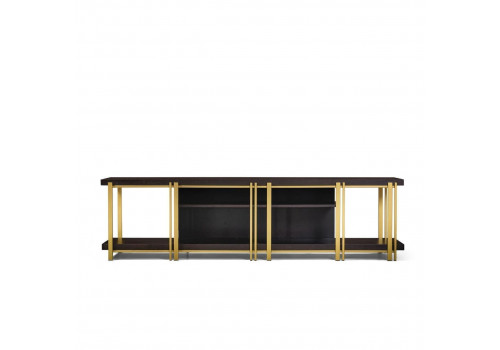 Тумба ТВ открытая Тоскана, Мореный Дуб