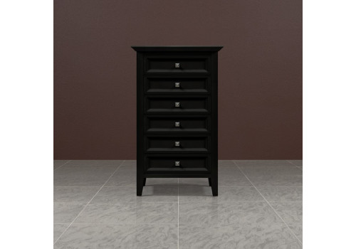 Комод высокий Бруклин, Черный