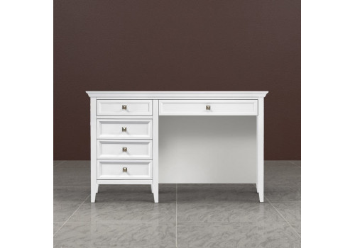 Стол письменный однотумбовый Бруклин, Белый