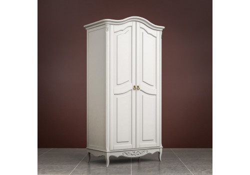 Шкаф 2х створчатый Тиволи, Молочный
