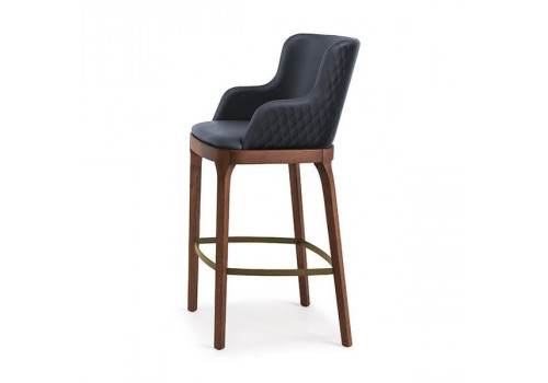 Кресло барное со стежкой Тоскана, Дуб Табакко