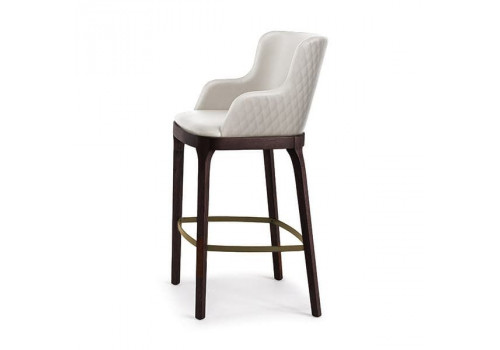 Кресло барное со стежкой Тоскана, Мореный Дуб