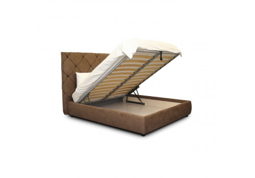 Кровать 180x200 c контейнером и подъемным механизмом Гарда