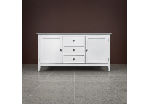 Комод 2 дверки 3 ящика Бруклин, Белый