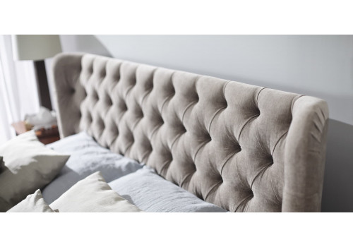 Кровать 200x200 с контейнером и подъемным механизмом Селена