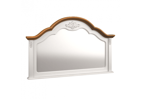 Зеркало Тиволи WOOD, Молочный/Ясень