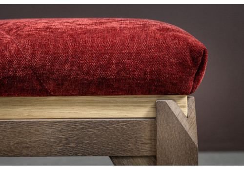 Банкетка Барселона, Дуб медовый/Дуб серокоричневый