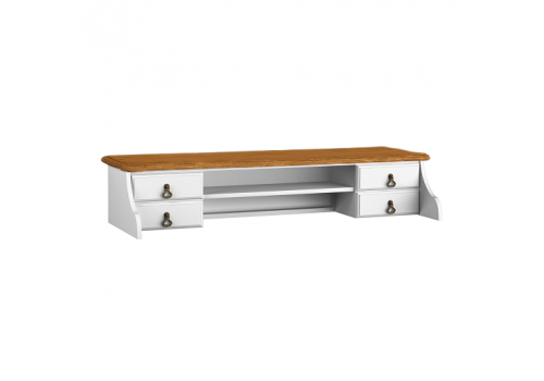 Навершие кабинетного стола Тиволи WOOD, Молочный/Ясень