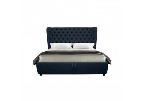 Кровать 160x200 с контейнером и подъемным механизмом Селена Макси