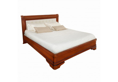 Кровать 180x200 с мягкой спинкой Палермо Янтарь