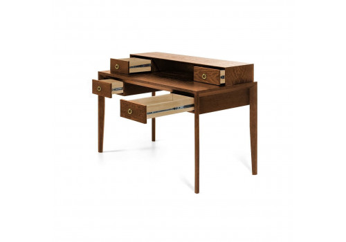 Стол письменный с 2 ящиками Тоскана, дуб табакко