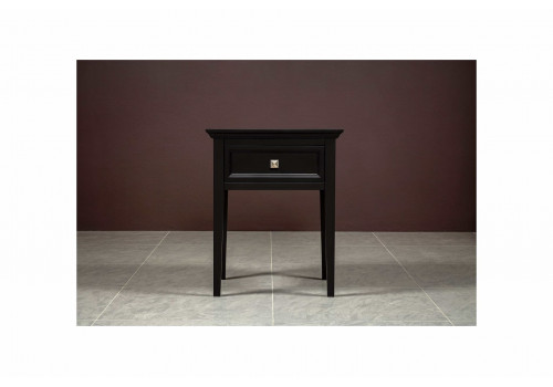 Тумба прикроватная 1 ящик Бруклин, Черный