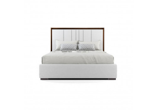 Кровать 160x200 мягкая Тоскана, дуб табакко